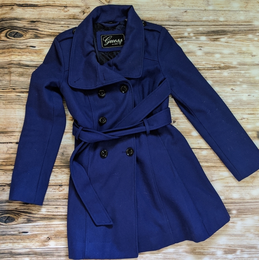 Guess Wool Blend Coat